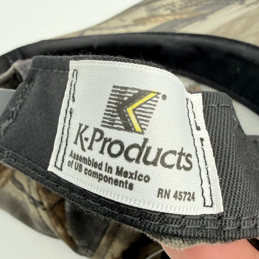 VTG K-Products North American Hunting Club Hat OSFA Camo Snapback Outdoor NEW